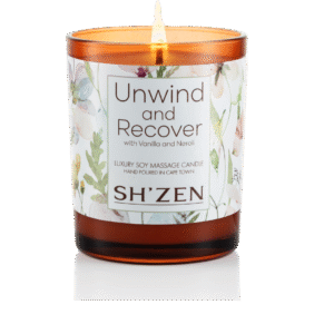 Luxury Unwind and Recover Soy Massage Candle