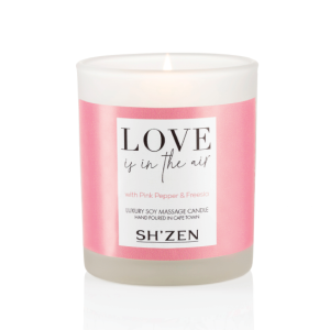 Love is in the air Luxury Soy Massage Candle