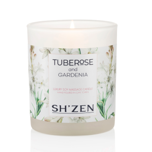 Tuberose and Gardenia Luxury Soy Massage Candle