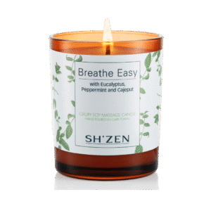 Breathe Easy Luxury Soy Massage Candle